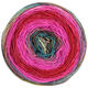 Lana Grossa GOMITOLO FINITO | 552-pink/wine red/blue turquoise/turquoise green