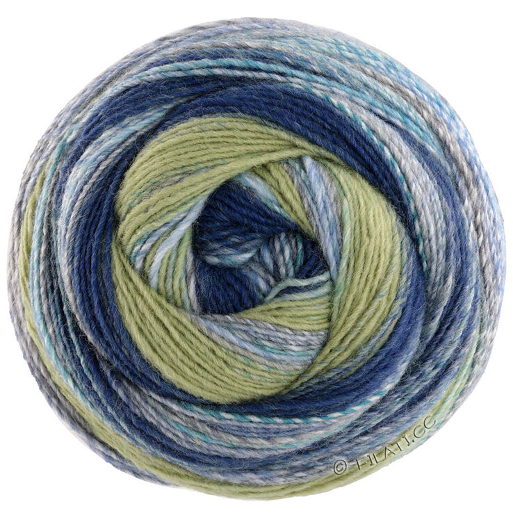 Lana Grossa GOMITOLO FUSIONE | 2021-mint/light gray/light blue/gray blue/dark blue/anthracite/linden green/gray