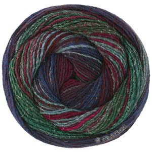 Lana Grossa GOMITOLO GALA | 4042-night blue/anthracite/burgundy/bordeaux/dark gray/gray blue