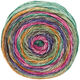 Lana Grossa GOMITOLO MEILENWEIT | 4017-turquoise green/pink/purple/brown/yellow green/orange