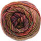 Lana Grossa GOMITOLO MEZZO | 106-rose/khaki/cyclamen/blue violet/jade/light green/blue/antique violet