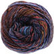Lana Grossa GOMITOLO MEZZO | 109-navy/bordeaux/blue/gray brown/stone gray/violet blue/carnation/blue turquoise