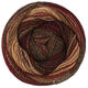 Lana Grossa GOMITOLO MODO | 628-black red/camel/black brown/anthracite