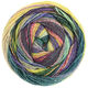 Lana Grossa GOMITOLO MOLTO | 614-petrol/vanilla/light beige/light green/dark green/gray purple/magnolia/camel/citrus yellow
