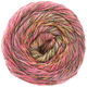 Lana Grossa GOMITOLO SUMMER TWEED | 03-dark gray/cyclamen/yellow/azalea/apricot