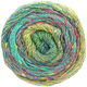Lana Grossa GOMITOLO SUMMER TWEED | 09-petrol/yellow/red/turquoise/light green