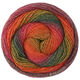 Lana Grossa GOMITOLO VERSIONE | 464-dark olive/dark green/gray purple/fuchsia/red