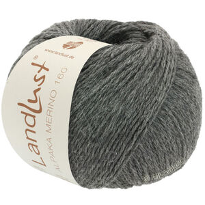 Lana Grossa LANDLUST Alpaka Merino 160 | 408-dark gray