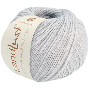 Lana Grossa LANDLUST Alpaka Merino 160 | 439-silver gray