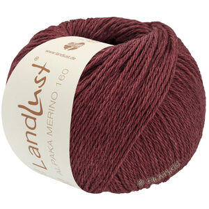 Lana Grossa LANDLUST Alpaka Merino 160 | 452-wine red