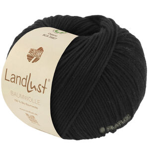Lana Grossa LANDLUST BAUMWOLLE (GOTS) | 01-black