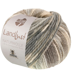 LANDLUST Naturwolle Print from Lana Grossa