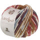 Lana Grossa LANDLUST Naturwolle Print | 104-olive/red/blue variegated