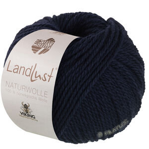 Lana Grossa LANDLUST Naturwolle | 05-black blue