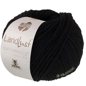 Lana Grossa LANDLUST Naturwolle | 11-black