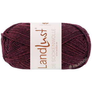 Lana Grossa LANDLUST DIE SOCKENWOLLE 50g Mélange | 1602-wine red mottled