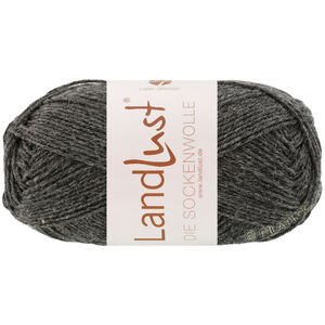 Lana Grossa LANDLUST DIE SOCKENWOLLE 50g Mélange | 1606-anthracite mottled