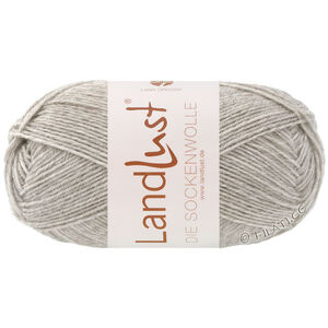 Lana Grossa LANDLUST DIE SOCKENWOLLE 50g Mélange | 1607-light gray mottled