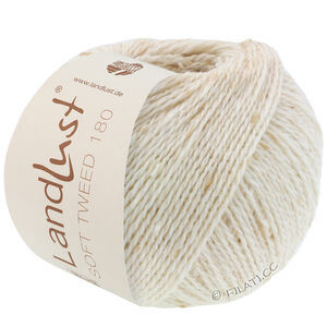 Lana Grossa LANDLUST Soft Tweed 180 | 101-natural mottled