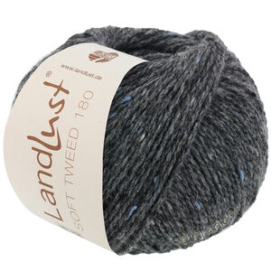 Lana Grossa LANDLUST Soft Tweed 180 | 105-anthracite mottled