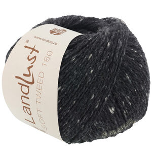 Lana Grossa LANDLUST Soft Tweed 180 | 106-black mottled