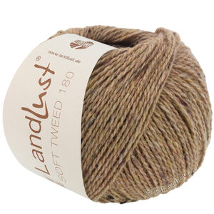 Lana Grossa LANDLUST Soft Tweed 180 | 109-nougat mottled