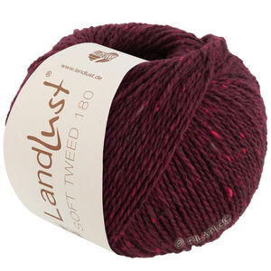 Lana Grossa LANDLUST Soft Tweed 180 | 123-burgundy mottled