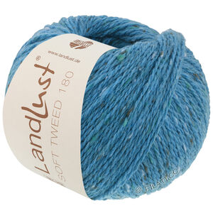 Lana Grossa LANDLUST Soft Tweed 180 | 129-turquoise blue mottled