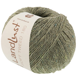 Lana Grossa LANDLUST Soft Tweed 180 | 135-Sage green mottled