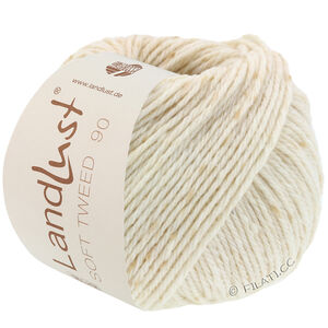 Lana Grossa LANDLUST Soft Tweed 90 | 01-natural mottled