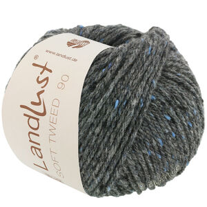 Lana Grossa LANDLUST Soft Tweed 90 | 05-anthracite mottled
