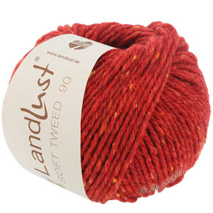 Lana Grossa LANDLUST Soft Tweed 90 | 11-red mottled