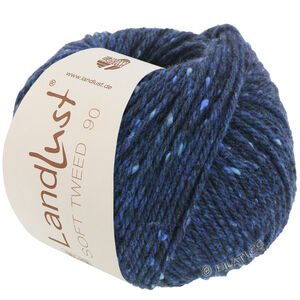 Lana Grossa LANDLUST Soft Tweed 90 | 14-dark blue mottled