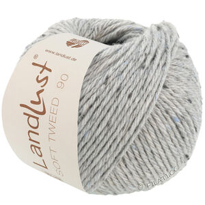 Lana Grossa LANDLUST Soft Tweed 90 | 17-light gray mottled