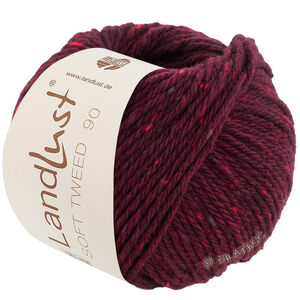 Lana Grossa LANDLUST Soft Tweed 90 | 23-burgundy mottled