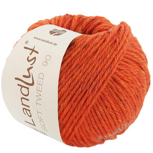 Lana Grossa LANDLUST Soft Tweed 90 | 24-orange mottled