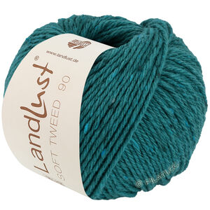 Lana Grossa LANDLUST Soft Tweed 90 | 30-petrol green mottled