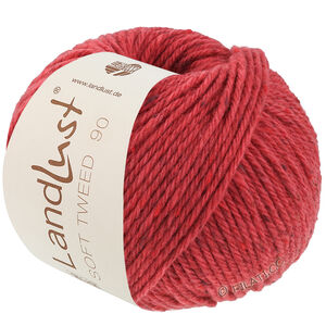 Lana Grossa LANDLUST Soft Tweed 90 | 32-strawberry red mottled