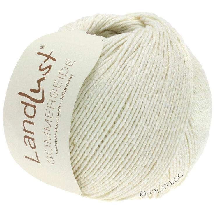 Lana Grossa LANDLUST SOMMERSEIDE | 001-white