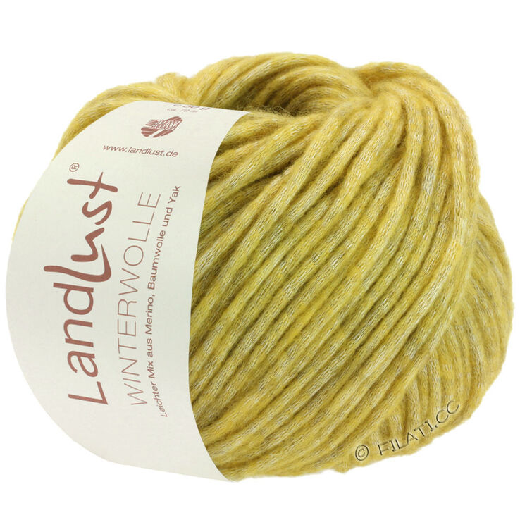 Lana Grossa LANDLUST WINTERWOLLE | 01-lemon yellow mottled