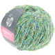 Lana Grossa LEGGERO II Print | 506-white/yellow green/turquoise/light gray