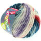 Lana Grossa LEI Mouliné/Color Mix/Spray (finishing colors) | 252-raw white/wine red/viola/petrol/mint
