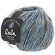 Lana Grossa LOVELY COTTON Inserto (lala BERLIN) | 104-blue gray/burgundy