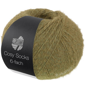 Lana Grossa MEILENWEIT 6-FACH 150g Cosy Socks | 1010-light olive