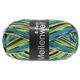 Lana Grossa MEILENWEIT 6-FACH 150g Fantasy | 9564-green/yellow/blue purple/ecru/petrol blue/night blue