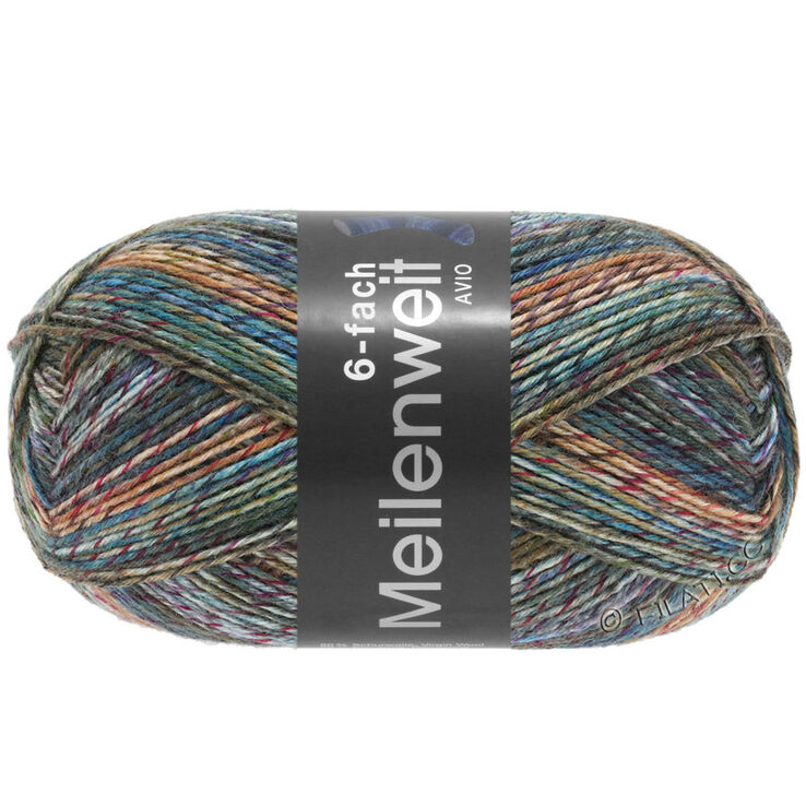 Lana Grossa MEILENWEIT 6-FACH 150g Avio | 9502-