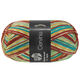 Lana Grossa MEILENWEIT 6-FACH 150g CERVINIA | 9755-light green/mint/red brown/dark brown/ecru/sweet lime/curry/turquoise blue