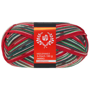 Lana Grossa MEILENWEIT 6-FACH 150g Merino Christmas | 639-