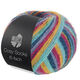 Lana Grossa MEILENWEIT 6-FACH 150g Cosy Socks Multi Stripes | 2203-fuchsia/yellow/turquoise/dark petrol/blue violet