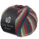 Lana Grossa MEILENWEIT 6-FACH 150g Cosy Socks Multi Stripes | 2206-dark red/mint turquoise/olive green/dark fuchsia/opal green